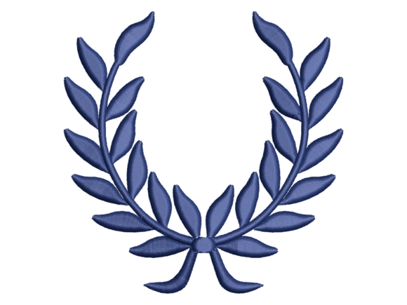Download Classic Laurel Wreath Monogram Frame - Classic Collection