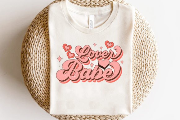 Download Retro Valentine Lover Baby Sublimation - Valentine lover Collection