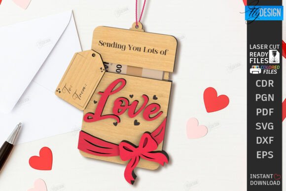 Download Valentine's Day Gift Card Holder Laser - Gift Collection