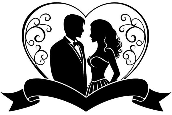 Download A Silhouette Valentine Day with Calligra - Premium Bundle