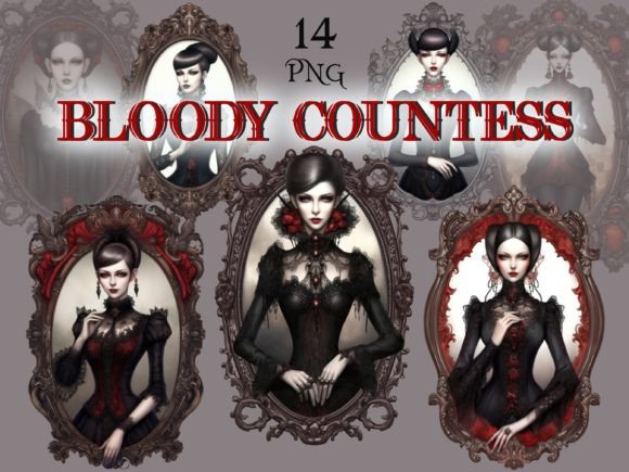 Download Bloody Countess, Dark Aesthetic Clipart - Aesthetic Collection