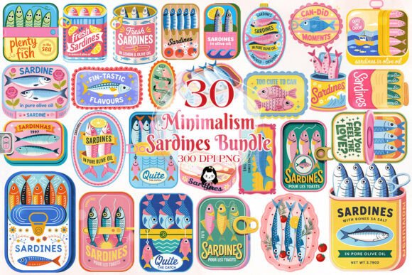 Download Fisherman Aesthetic Sardines Clipart - Aesthetic Collection