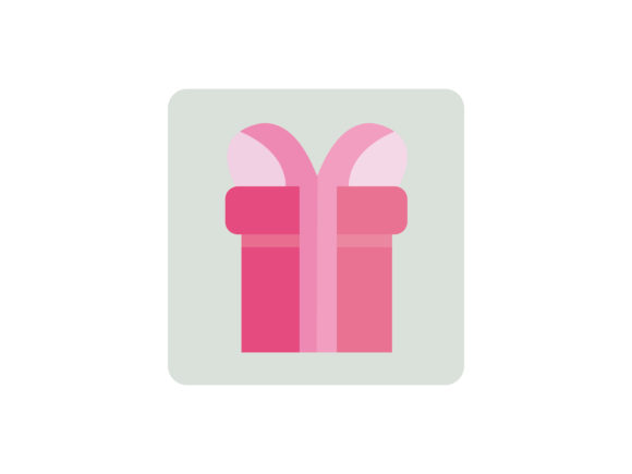 Download Valentine's Pink Gift Box Icon - Gift Collection