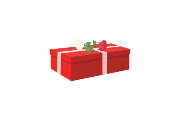 Download Spring Red Gift Box Vector Icon - Gift Collection