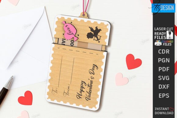 Download Valentine's Day Gift Card Holder Laser - Gift Collection