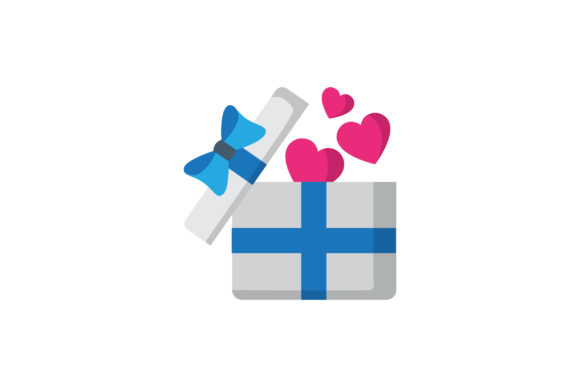Download Love Gift Box Valentine Icon - Gift Collection