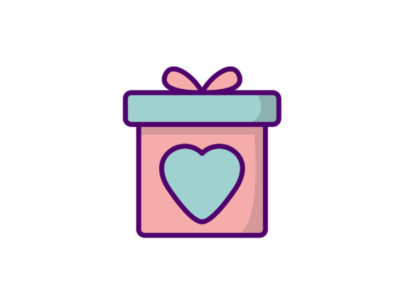 Download Sweet Gift Box Icon Valentine - Gift Collection