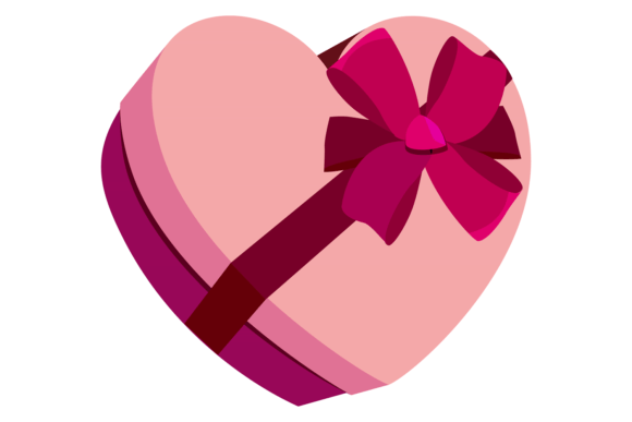 Download Heart Shape Gift Box Icon. Valentine Day - Gift Collection
