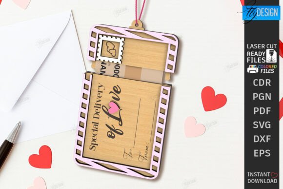 Download Valentine's Day Gift Card Holder Laser - Gift Collection
