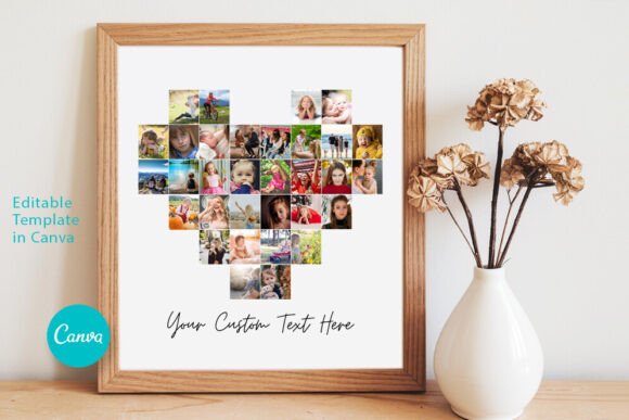 Download Heart Photo Collage, Anniversary Gift - Gift Collection