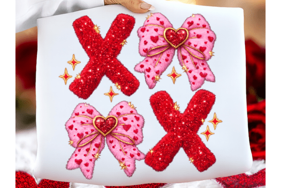 Download Glitter XOXO Valentine PNG, Sparkly Bow - Xoxo valentine png Collection