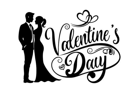 Download A Silhouette Valentine Day with Calligra - Premium Resources