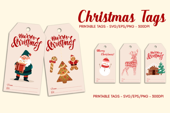 Download Christmas Gift Tags Ready to Print - Gift Collection